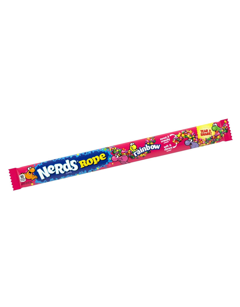 Nerds Rope Rainbow 26g 1+1 gratis