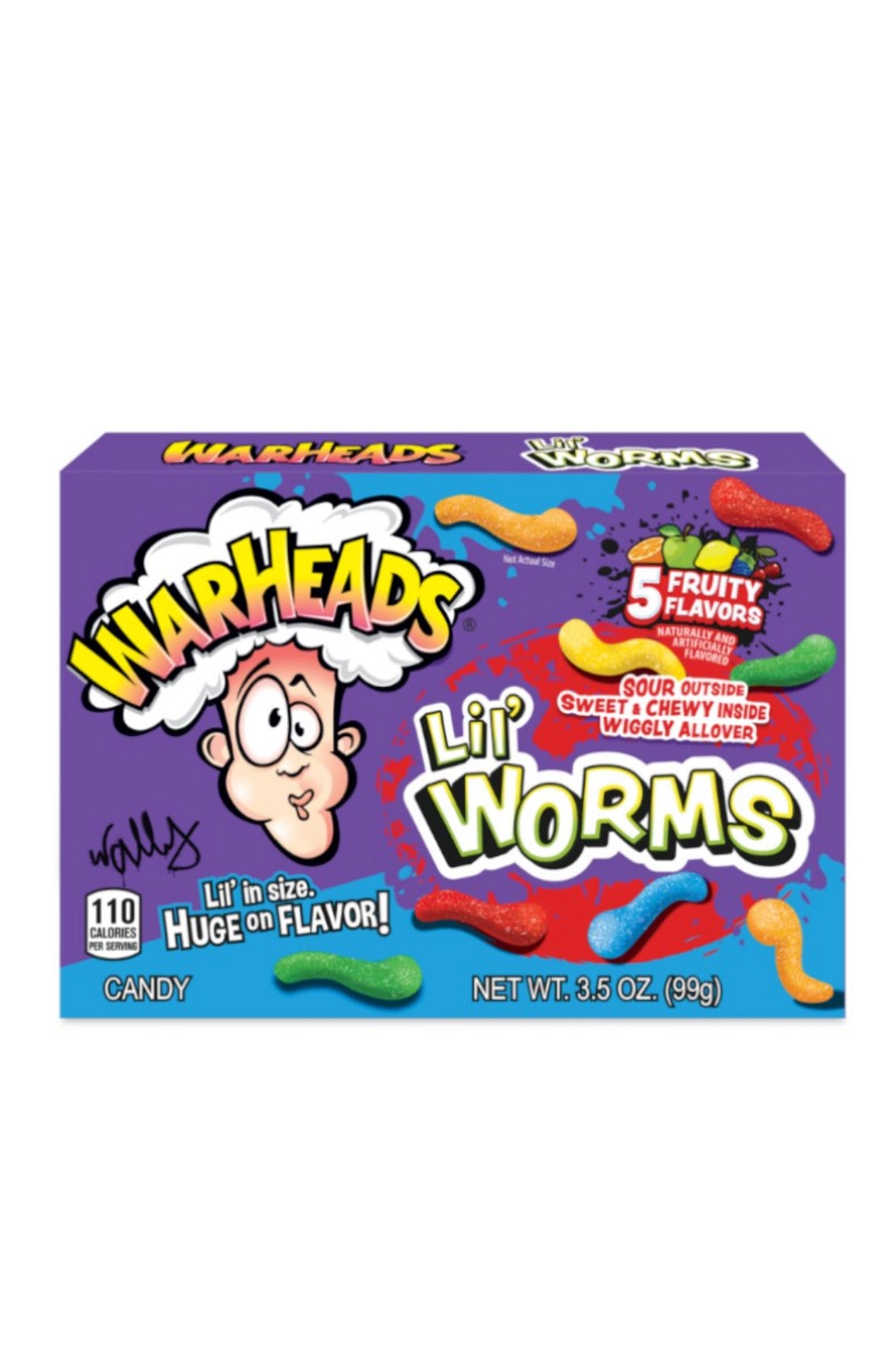 Warheads Lil’Worms 99g