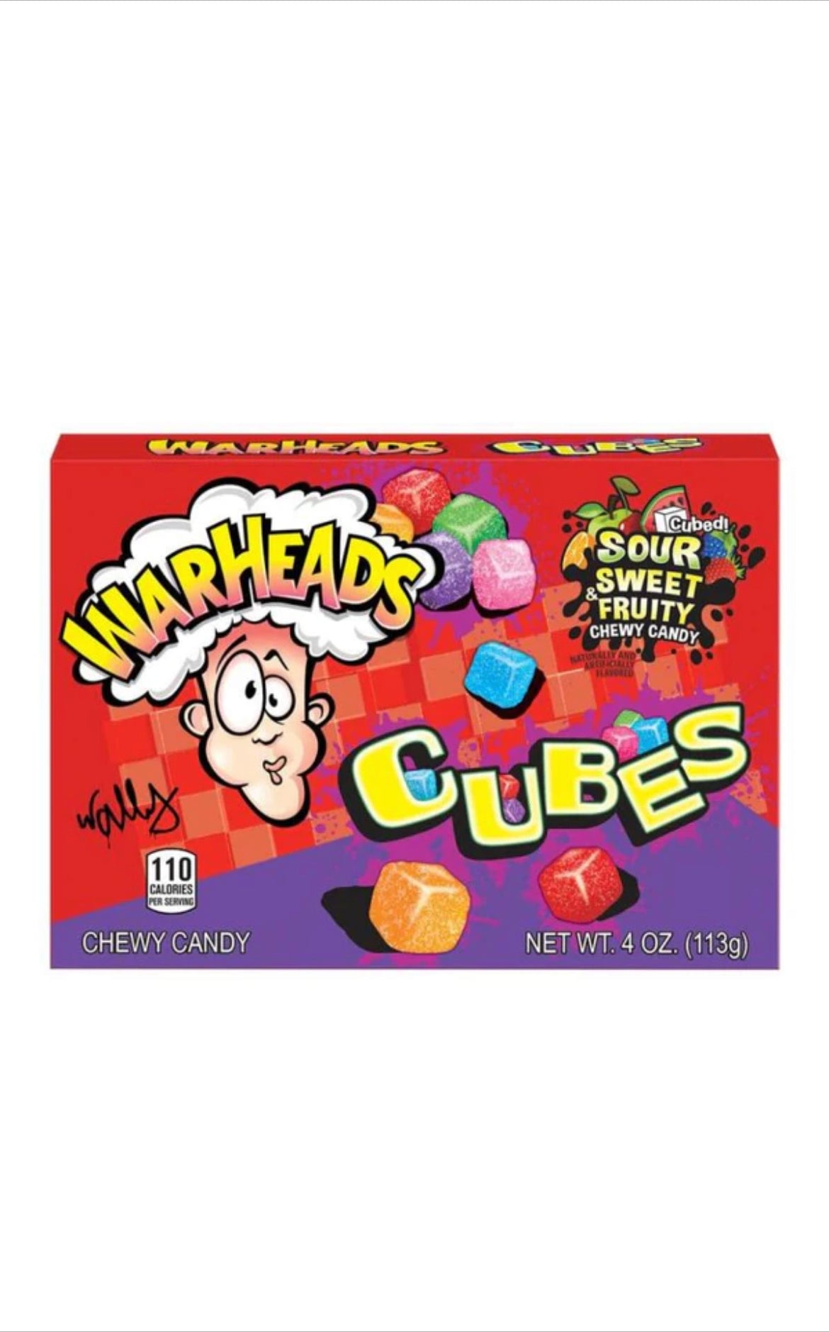 Warheads Chewy Cubes 99g