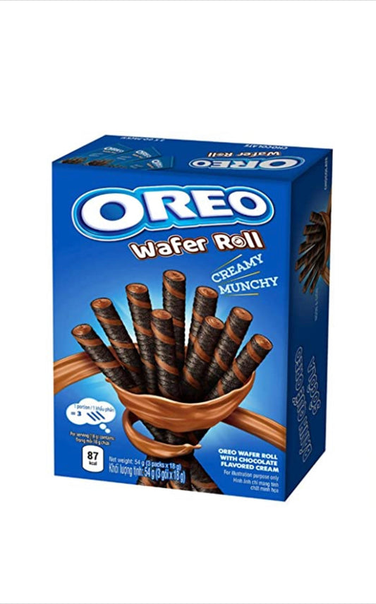 Oreo Wafer Roll - Chocolade 54g